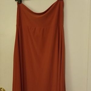 Last Chance Lularoe Maxi, dark orange